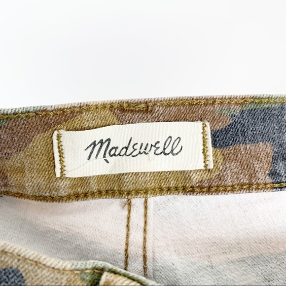Madewell | High Rise Slim Boy Jean in Camo - Picture 11 of 14